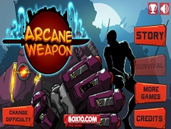 Arcane Blaster Action Game