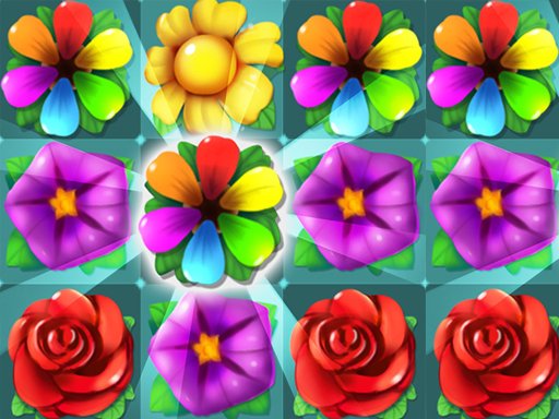 Flowers Connect Online Puzzle Game - Match Puzzle Game