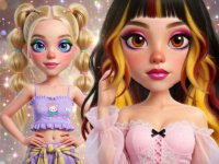 Sid & Ginny Y2K Glam Clash Online Dress Up Game