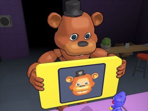 Bear Party FNAF : Fall Down IO - Online Puzzle Game