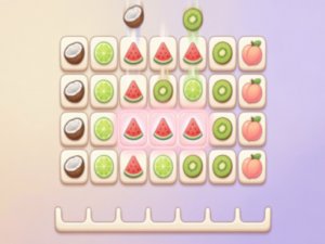 Tiles: Collect 3 Fruits Puzzle Game