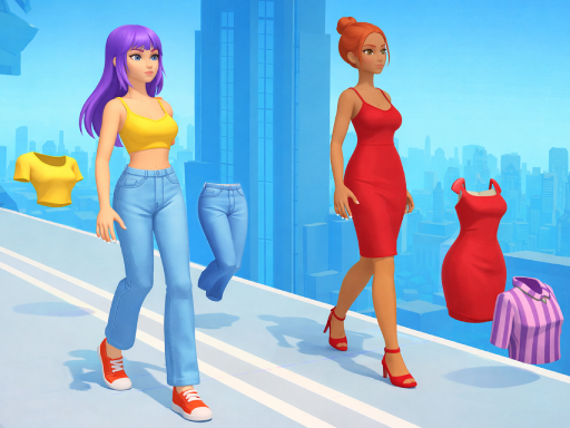 Fashion Battle Queen Action Game