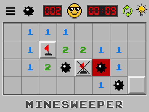 Clear the Grid: Logic Puzzle