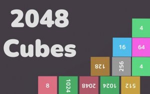 2048 Cubes Merge Puzzle Online Game