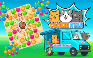 CookieNyan - Match 3 Puzzle Game