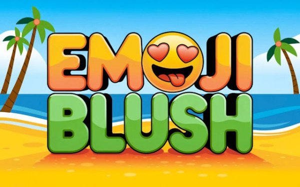 Emoji Blush: Sunny Beach Emoji Matching Puzzle Game