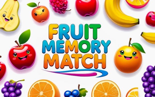 Fruit Memory Match Puzzle Game
