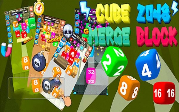 2048 Cube Merge Block Puzzle