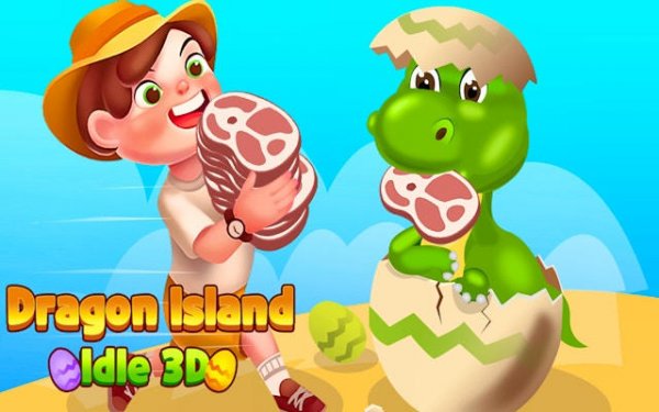 Dragon Island Idle 3D - Idle Dragon Tycoon Game