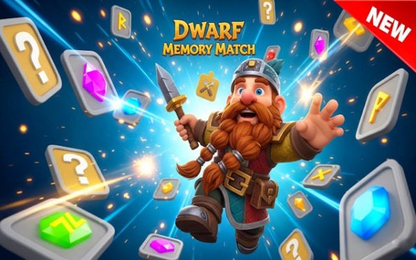 Dwarf Memory Match: Free Card Matching Game