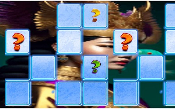 Empress Wu Zetian Memory Match Puzzle Game