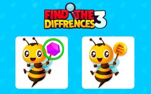 Find The 3 Differences - Spot The Difference Game