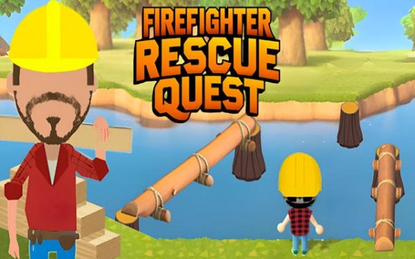 Firefighter Rescue Quest: River Crossing Puzzle