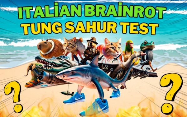 Italian Brainrot Tung Sahur Test - Character Quiz Game