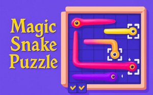 Magic Snake Puzzle: 3D Brain Game