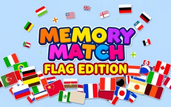 Memory Match Flag Edition - Free Online Memory Game