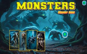Monsters Memory Game - Brain Training Puzzle
