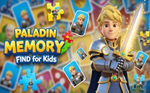 Paladin Memory Find for Kids - Brain Training Card Matching Game