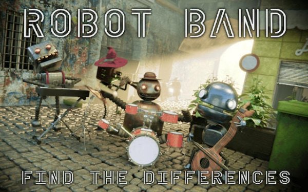 Musical Robot Find the Difference