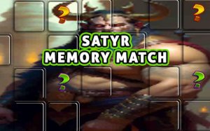 Satyr Memory Match Puzzle Game