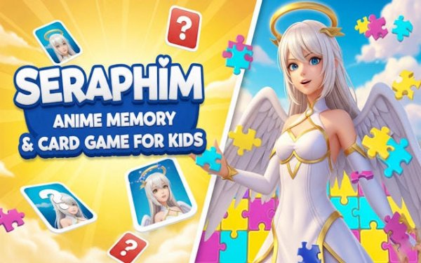 Seraphim Anime Memory & Card Game for Kids - Free Online Card Matching Game