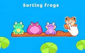 Sorting Frogs: Puzzle Game