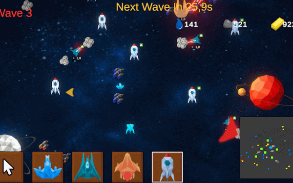 Space Builder Defender - Base Defense Strategy Game