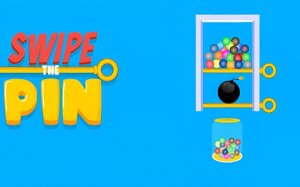 Swipe The Pin - Puzzle Ball Drop Game