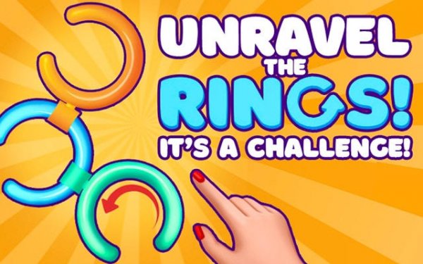 Unravel the Rings: Colorful Puzzle Challenge Online Game