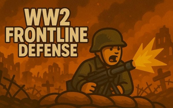 WW2 Frontline Defense - Strategy Tower Defense Game