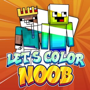 Let's Color Noob Online Coloring Game