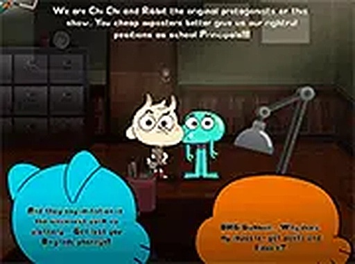 Gumball: The Principals Decision Game - School Management Game
