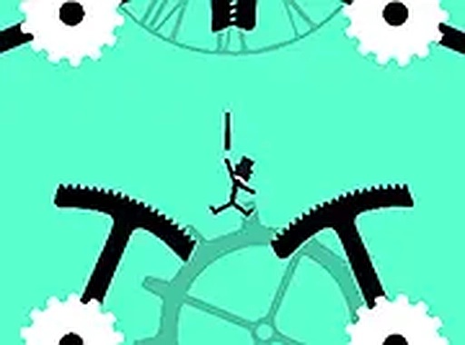 Umbrella Down Arcade Platformer