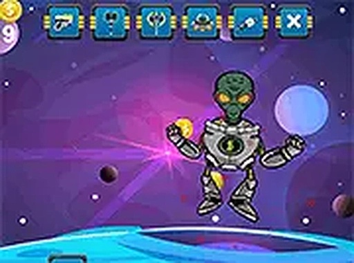Kick the Alien Online Arcade Game