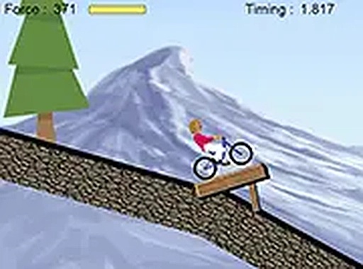 Downhill Racing Skill Game
