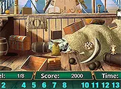 Pirates Hidden Object Puzzle