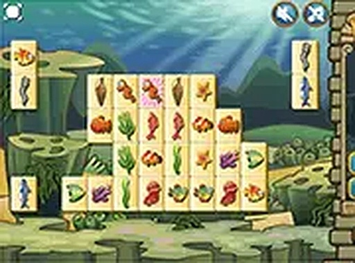 Oceans Mahjongg Puzzle Game Online - Matching Puzzle Game