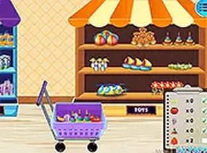 Kids Supermarket Shopping Simulator Online Game - Educational Game