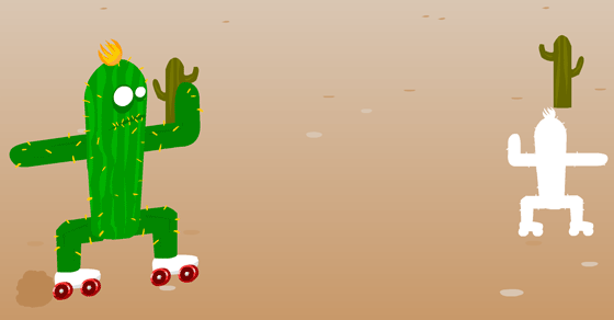 Roller Cactus Puzzle Game Online - Arcade Game