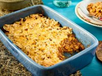 Weeknight Nacho Casserole: Ground Beef and Corn Bake in 40 Minutes