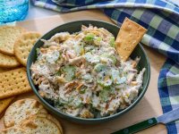 Weeknight Chicken Salad: Toasted Almonds and Celery in a Creamy Base